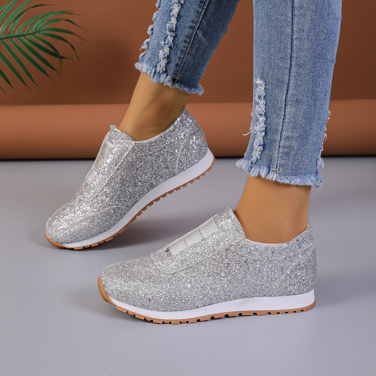 Women's Sequined Shoes