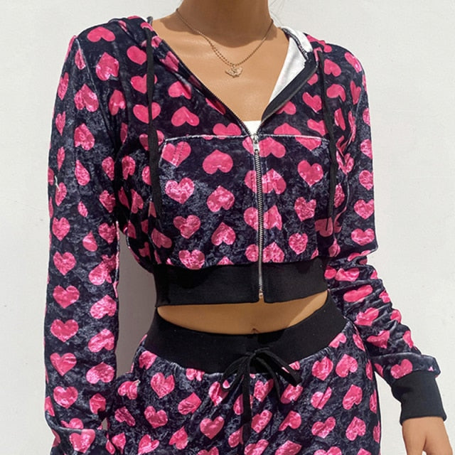 Women's Velvet Hoodies