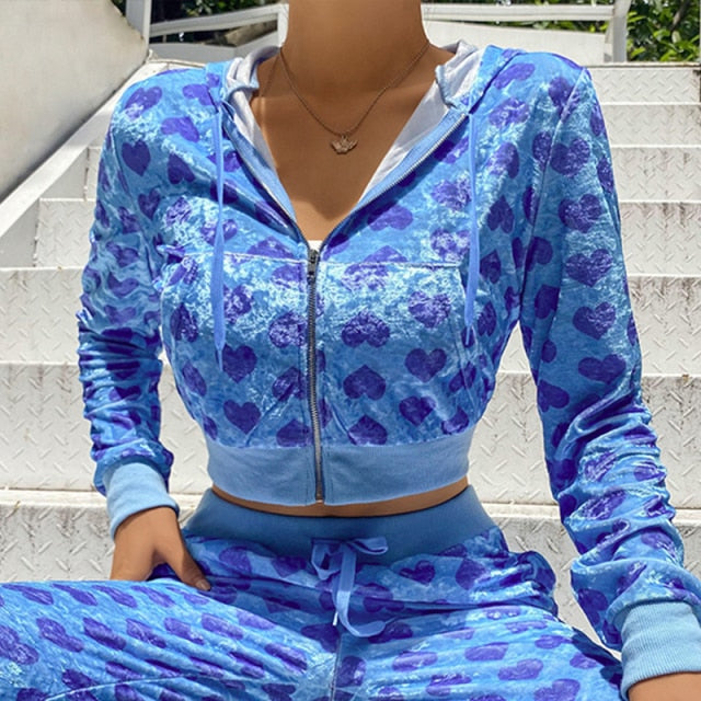 Women's Velvet Hoodies