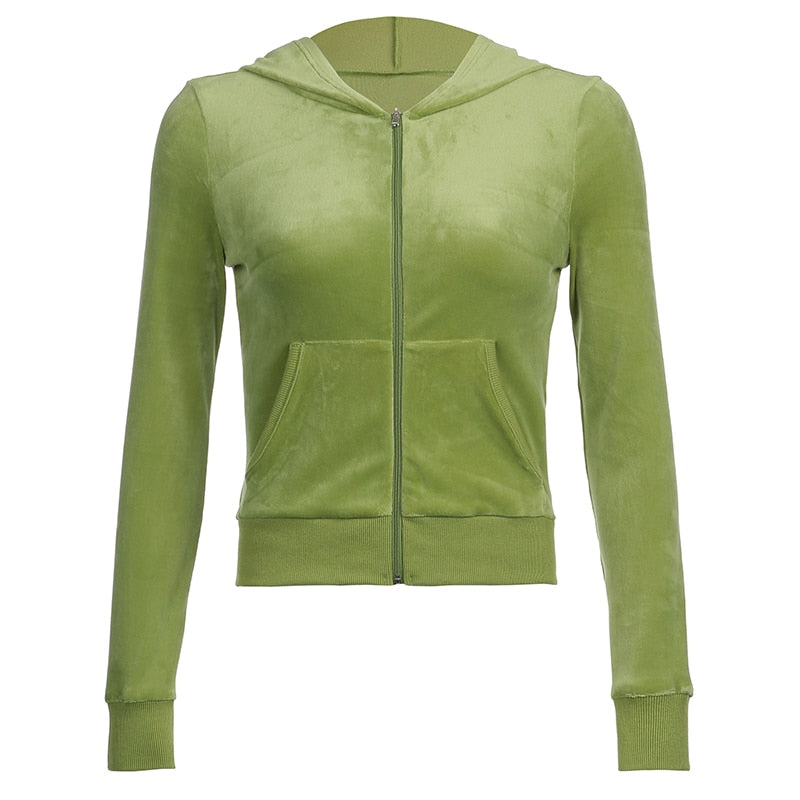 Women's Velvet Hoodies