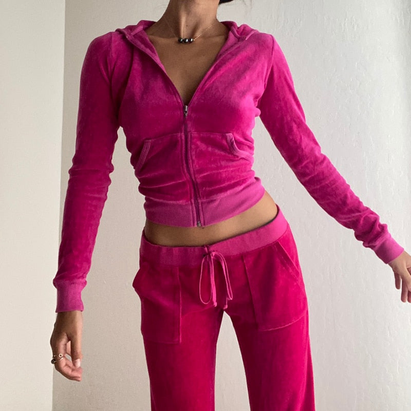 Women's Velvet Hoodies