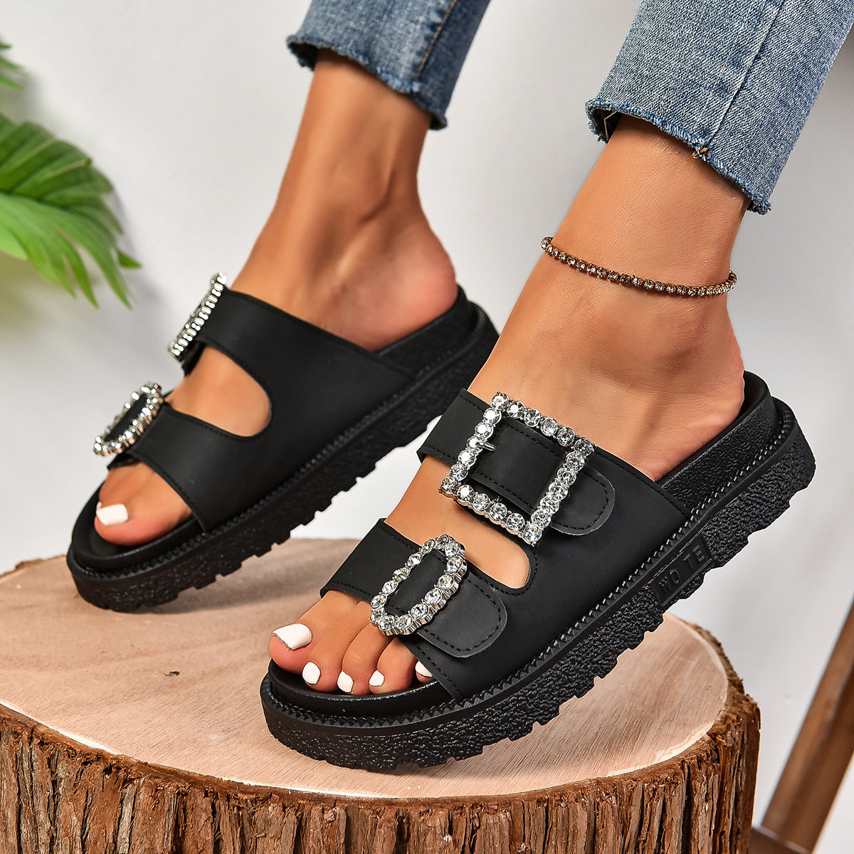 Belt Buckle Sandals