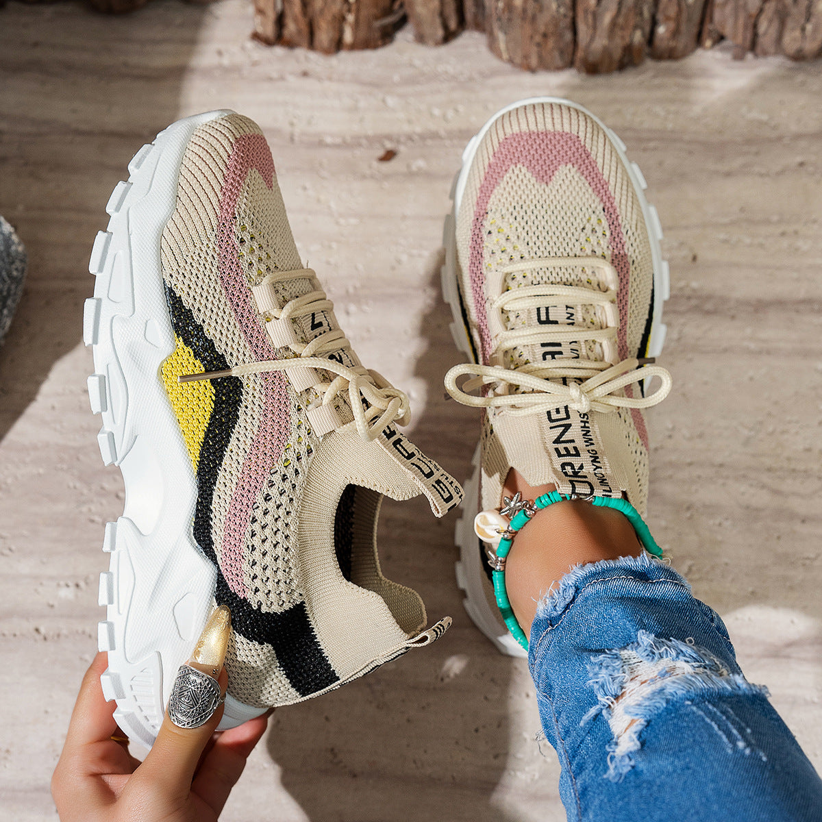 Soft Bottom Sports Shoes