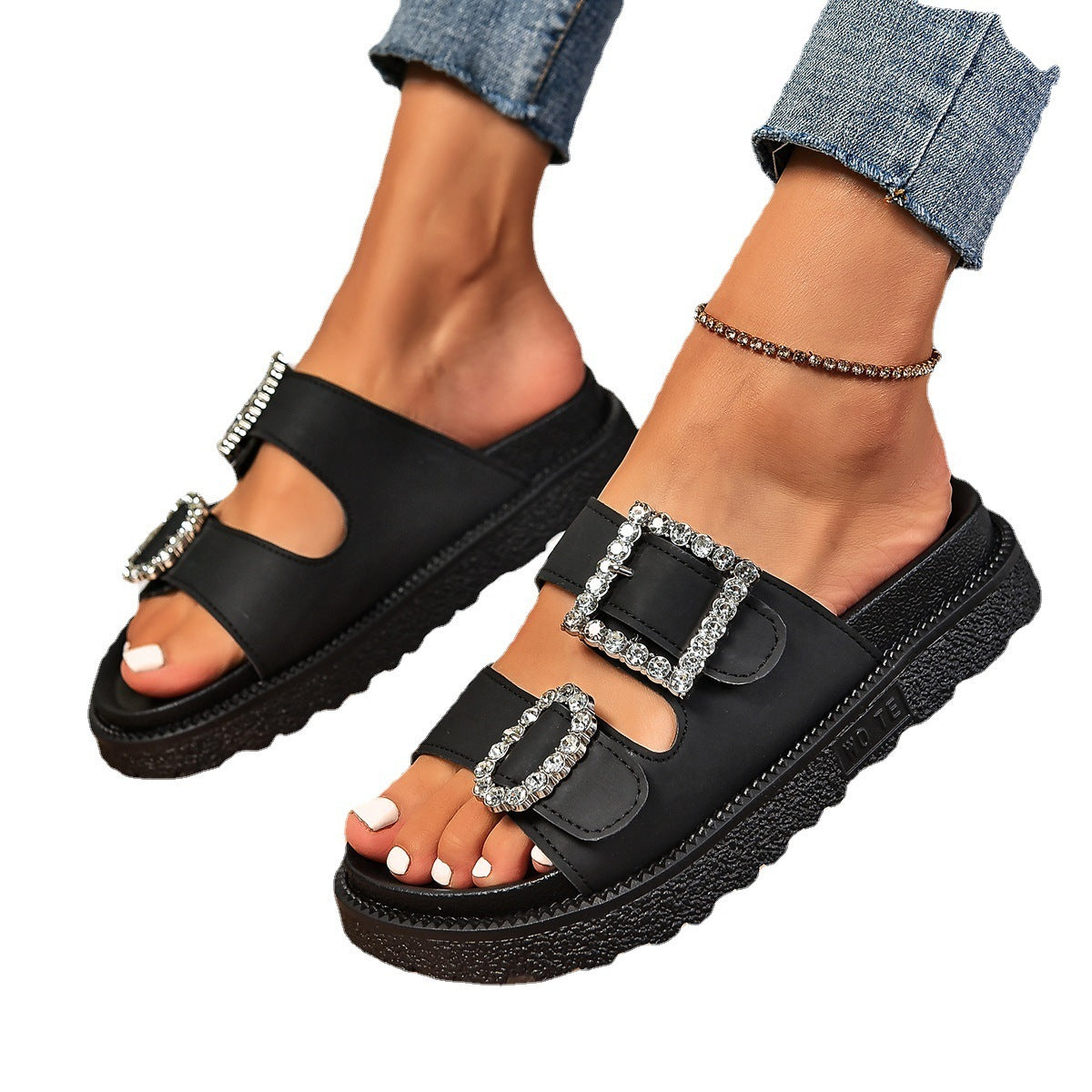 Belt Buckle Sandals