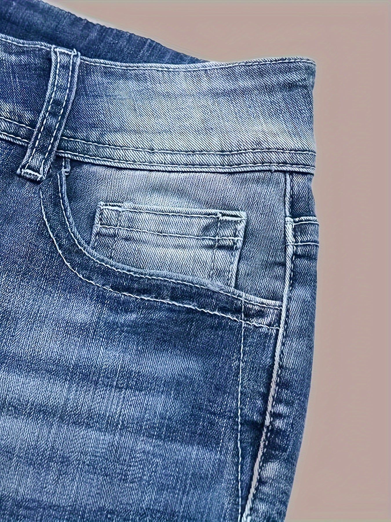 Retro Denim Bell Bottoms