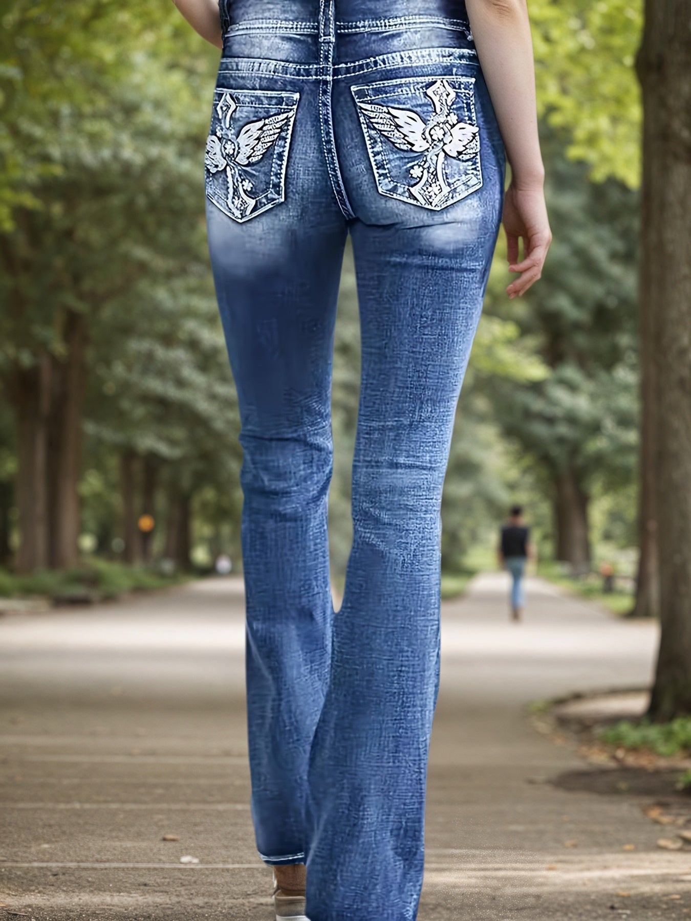 Retro Denim Bell Bottoms
