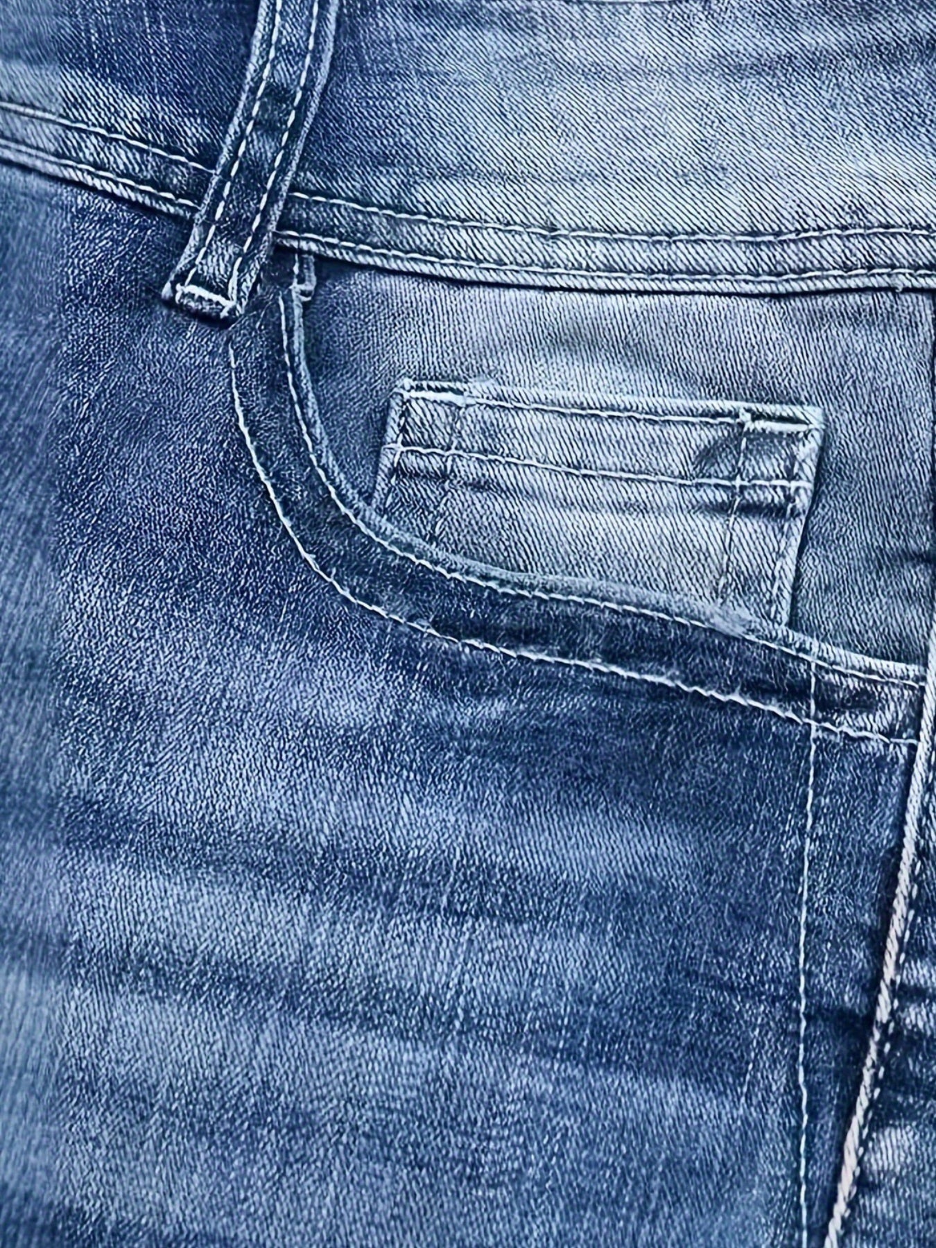Retro Denim Bell Bottoms