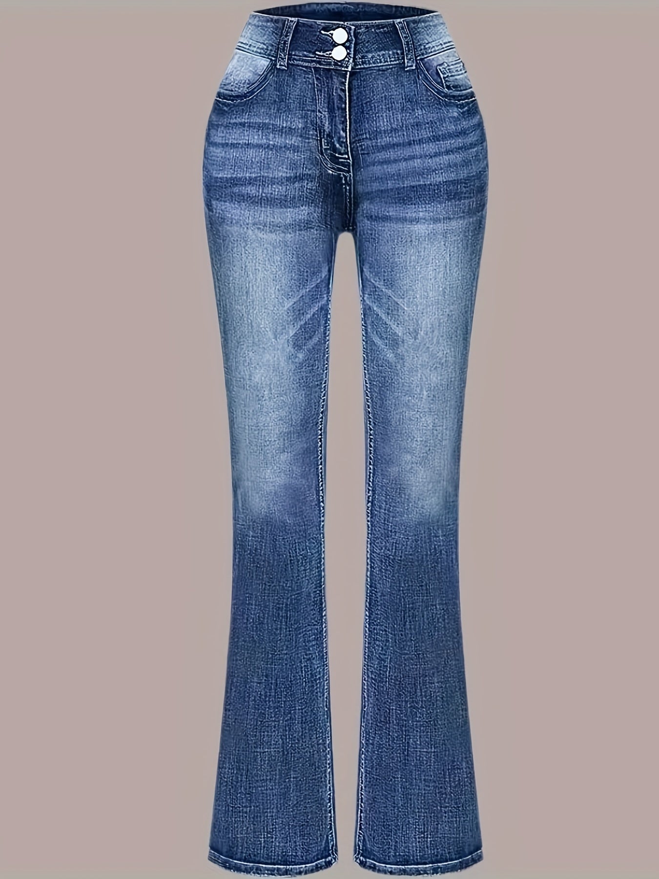 Retro Denim Bell Bottoms