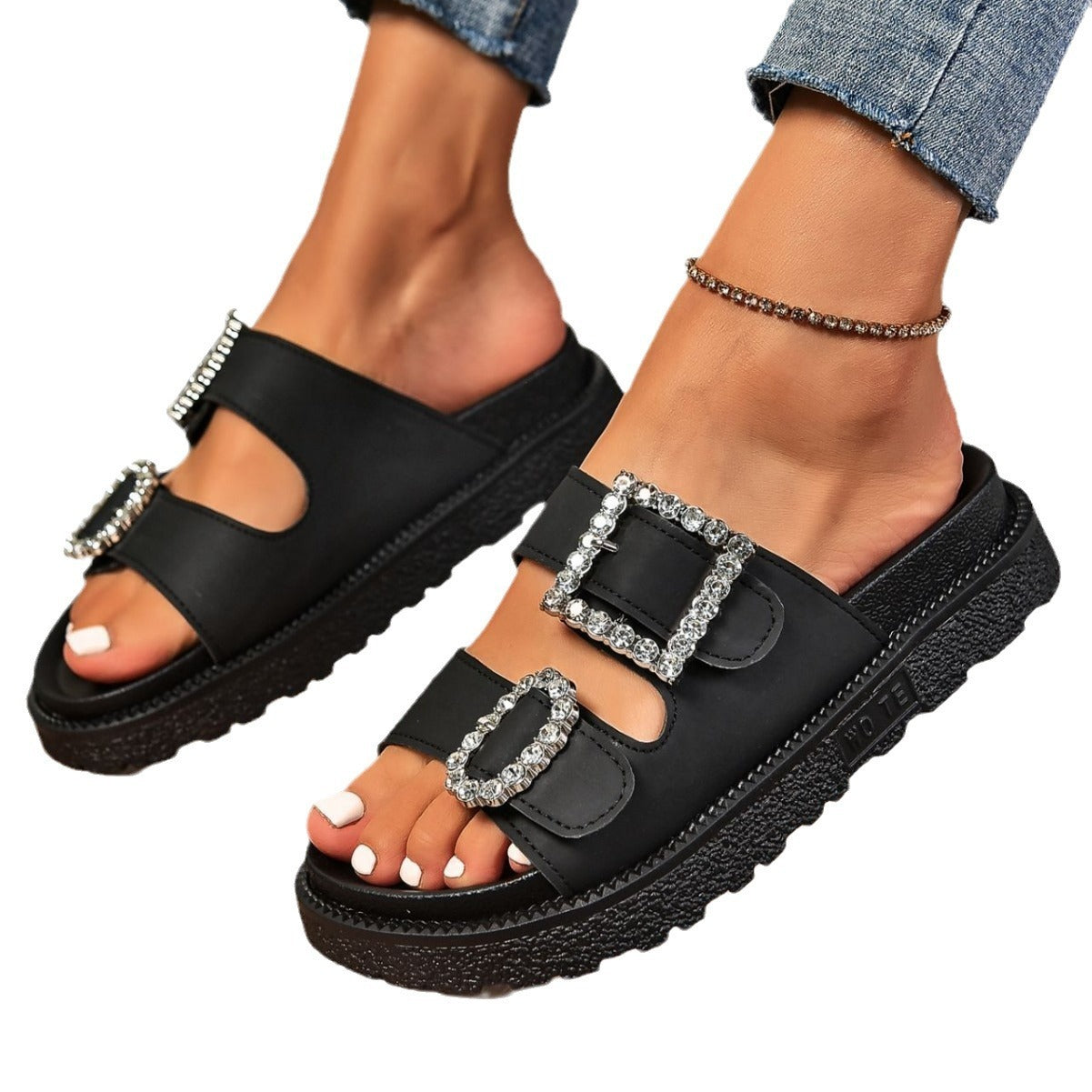 Belt Buckle Sandals