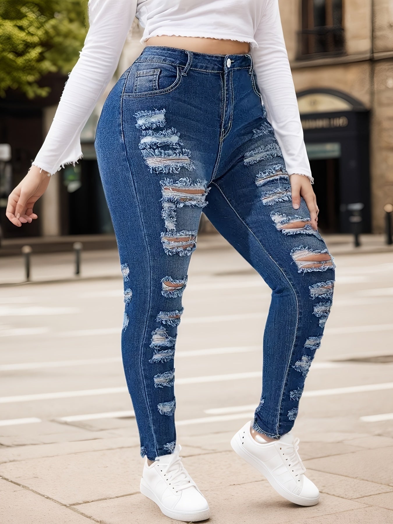 Women's Ripped Jeans