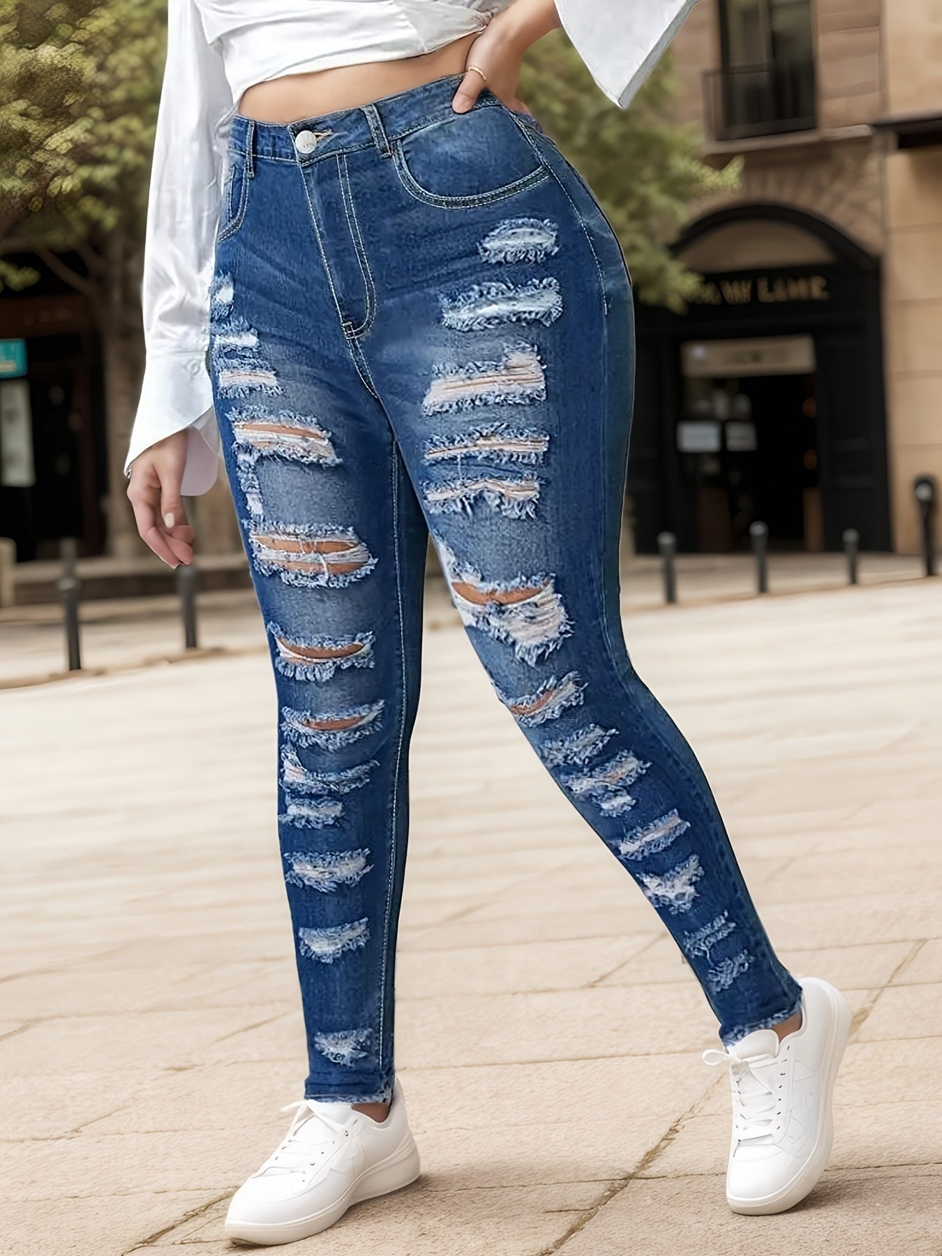 Women's Ripped Jeans